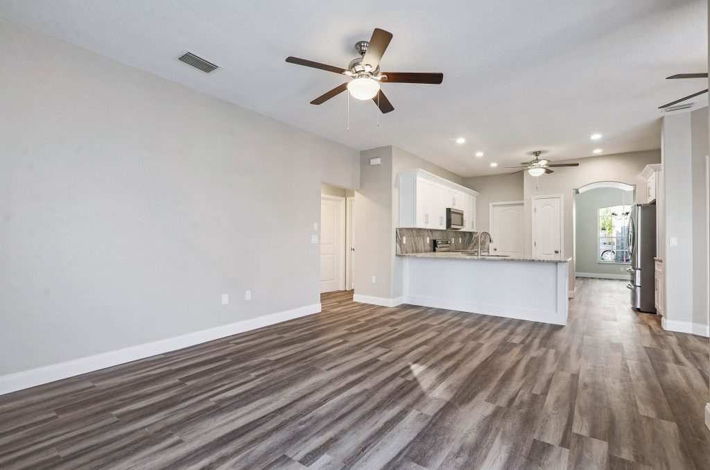 vacant real estate listing dining room photo