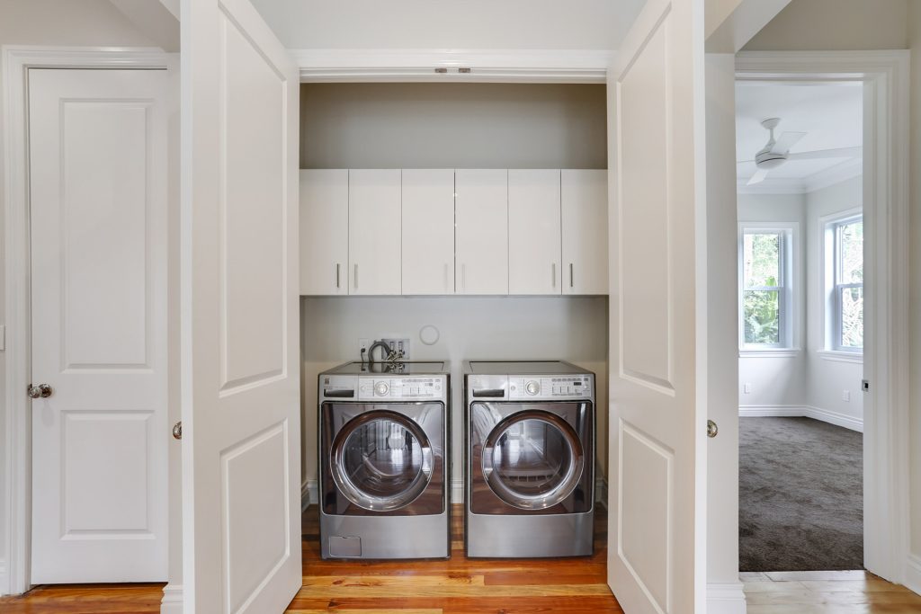 photo of a laundry room in a real estate listing