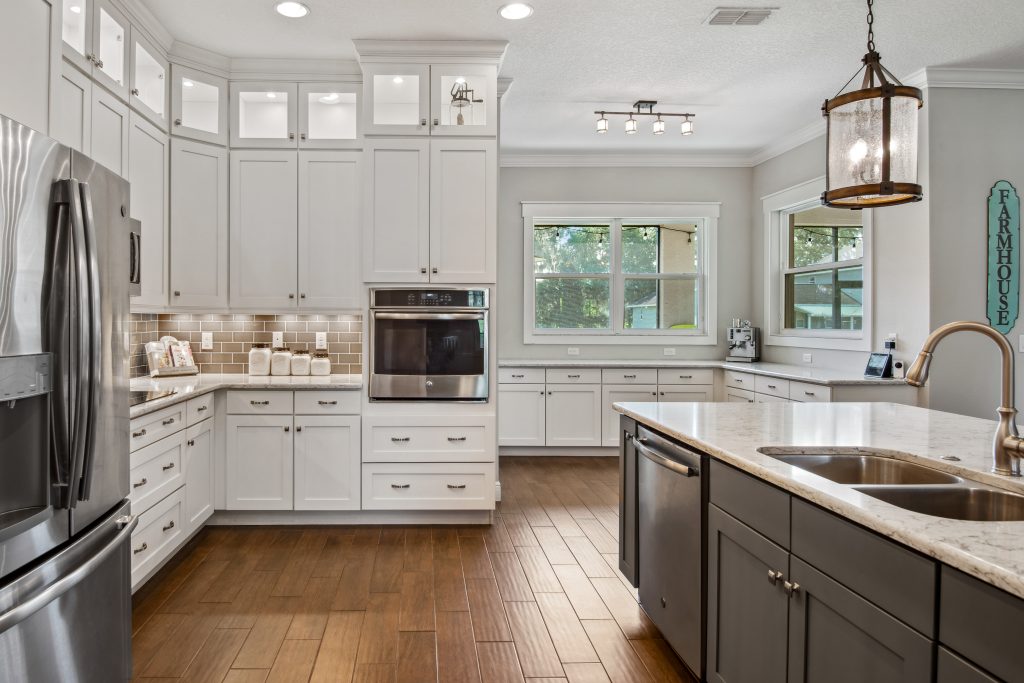 photo of a beautiful luxury kitchen in dover, florida